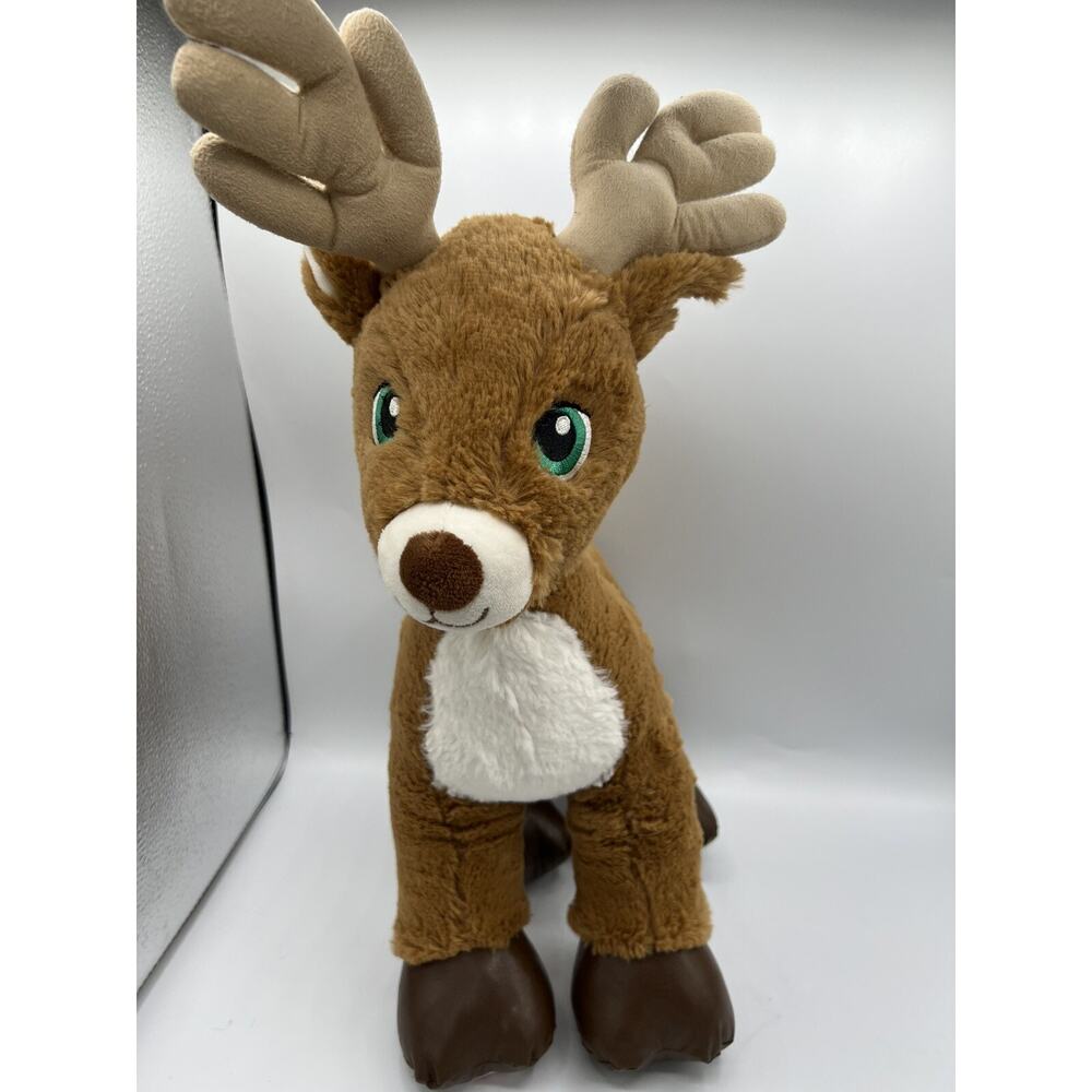 Build A Bear Reindeer Plush 15” Christmas Deer Stuffed Animal BABW